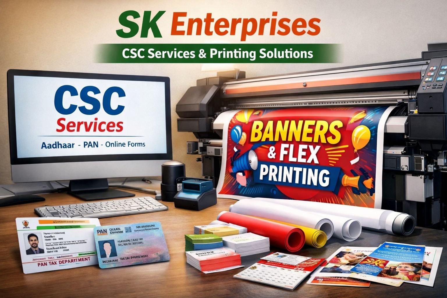 SK Enterprises CSC and Printing Services